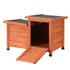 i.Pet Outdoor Cat House Rabbit Hutch Wooden Shelter Indoor Cat House Outdoor Condo Small Enclosure-Pet Care > Coops & Hutches > Small Animal Habitats & Cages-PEROZ Accessories