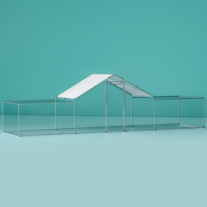 i.Pet Chicken Coop Cage Run Rabbit Hutch Large Walk In Hen House Cover 7mx2mx2m-Pet Care &gt; Coops &amp; Hutches &gt; Small Animal Habitats &amp; Cages-PEROZ Accessories