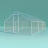 i.Pet Chicken Coop Cage 3x6x2m Galvanised Steel-Pet Care > Coops & Hutches > Coop & Hutch Accessories-PEROZ Accessories