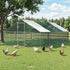 i.Pet Chicken Coop Cage 3x8x2m Galvanised Steel-Pet Care > Coops & Hutches > Coop & Hutch Accessories-PEROZ Accessories