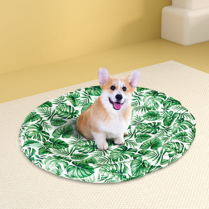 i.Pet Pet Cooling Mat Gel Dog Cat Self-cool Puppy Large Round Bed Summer Cushion-Pet Care &gt; Dog Supplies &gt; Dog Beds-PEROZ Accessories