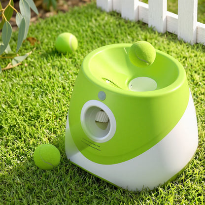 i.Pet Dog Ball Launcher Thrower with 6 Balls &amp; 3/6/9m Launch Distances Green-Pet Care > Toys > Dog Toys-PEROZ Accessories