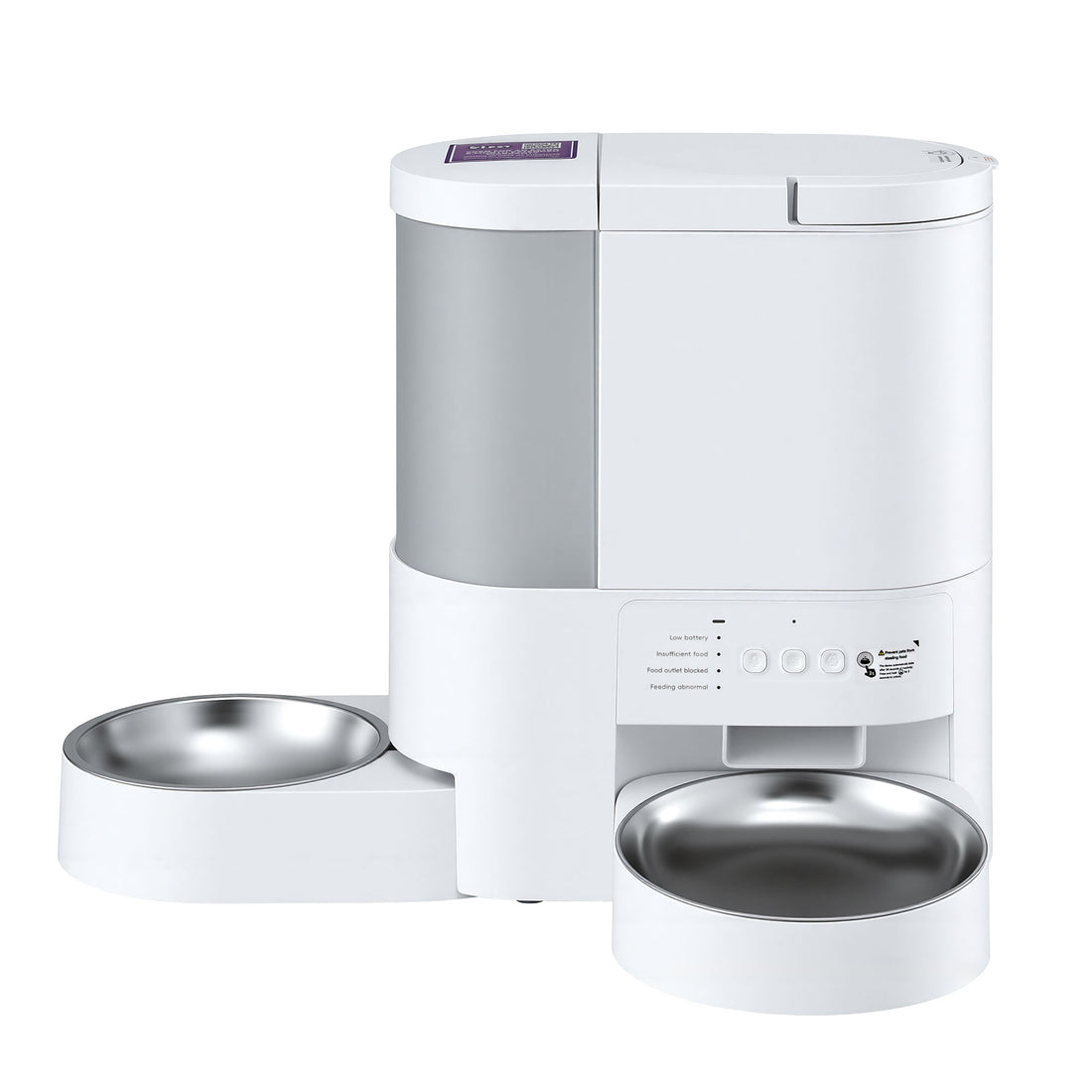 i.Pet Automatic Pet Feeder Water Dispenser 2-in-1 Smart WiFi Dog Cat Food 4L-Pet Care > Cat Supplies > Cat Bowls, Feeders &amp; Waterers-PEROZ Accessories