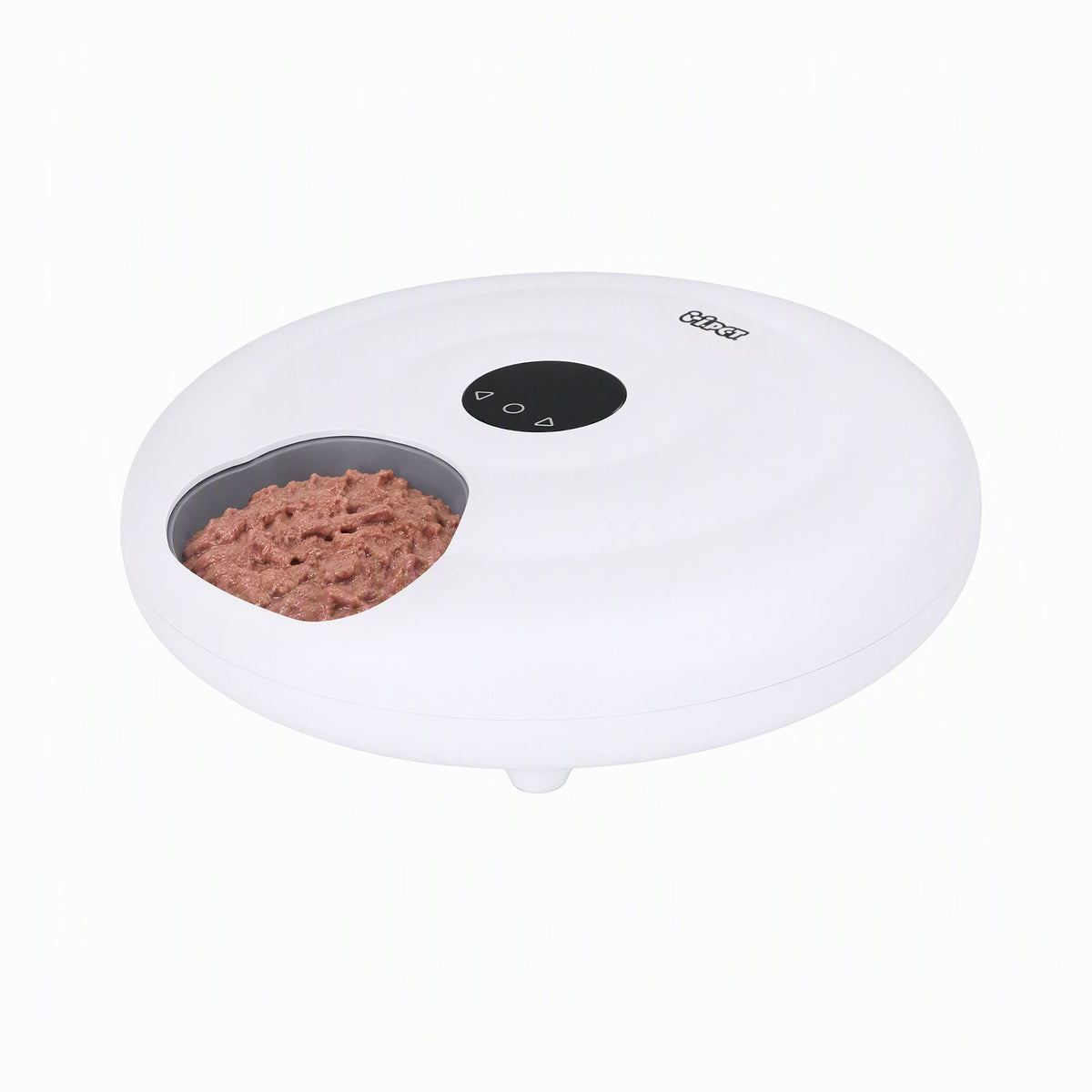 i.Pet Automatic Cat Feeder Wet &amp; Dry Food 6 Compartments Per 150ml WiFi White-Pet Care > Cat Supplies > Cat Bowls, Feeders &amp; Waterers-PEROZ Accessories
