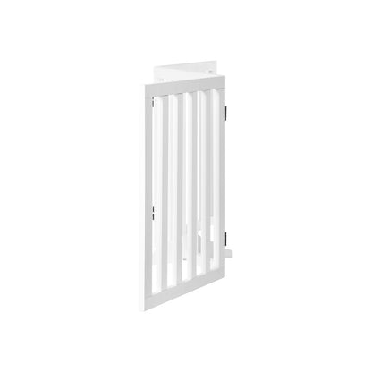 Alopet Wooden Pet Gate Dog Fence Safety Stair Barrier Security Door 3 Panels-Dog Fence-PEROZ Accessories