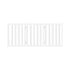 Alopet Wooden Pet Gate Dog Fence Safety Stair Barrier Security Door 3 Panels-Dog Fence-PEROZ Accessories