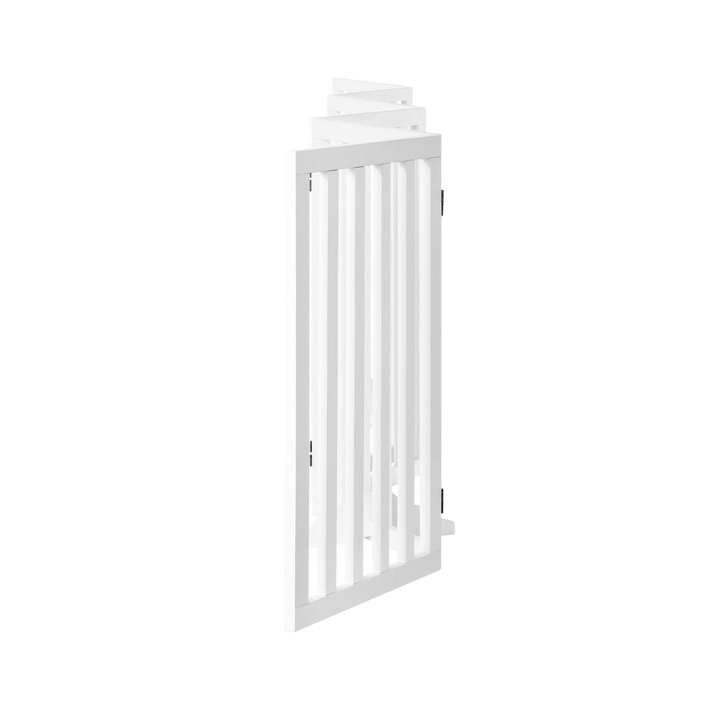 Alopet Wooden Pet Gate Security Door 6-Panel 80cm-Pet Fence-PEROZ Accessories