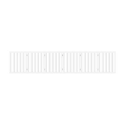 Alopet Wooden Pet Gate Dog Fence Safety Stair Barrier Security Door 6 Panels-Dog Fence-PEROZ Accessories