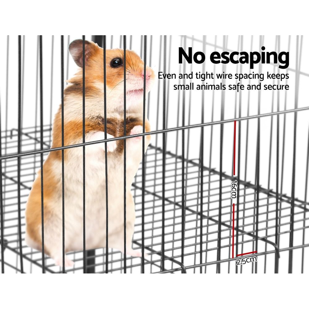 i.Pet Rabbit Cage 142cm Hutch 4 Level Bird Guinea Pig Ferret-Pet Care > Bird-PEROZ Accessories