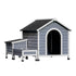 i.Pet Dog Kennel House Large Wooden Outdoor Pet Kennels Indoor Puppy Cabin-Pet Care > Dog Supplies > Dog Kennels-PEROZ Accessories