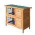 i.Pet Rabbit Hutch Chicken Coop 91.5cm x 45cm x 82cm Chicken Coop Large Wooden House Run Cage-Pet Care > Coops & Hutches-PEROZ Accessories