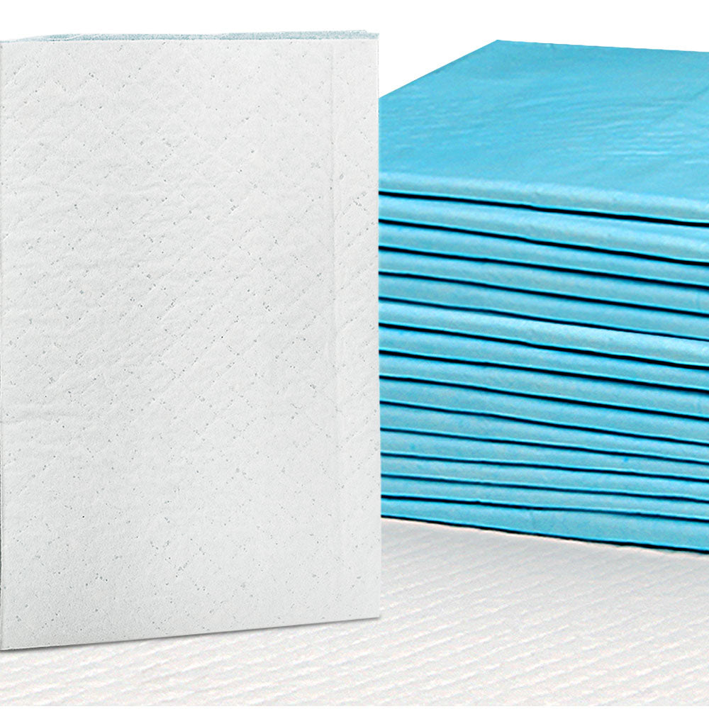 i.Pet Pet Training Pads 400pcs 60x60cm Puppy Dog Toilet Pee Indoor Super Absorbent Blue-Pet Care &gt; Dog Supplies &gt; Dog Training Aids-PEROZ Accessories