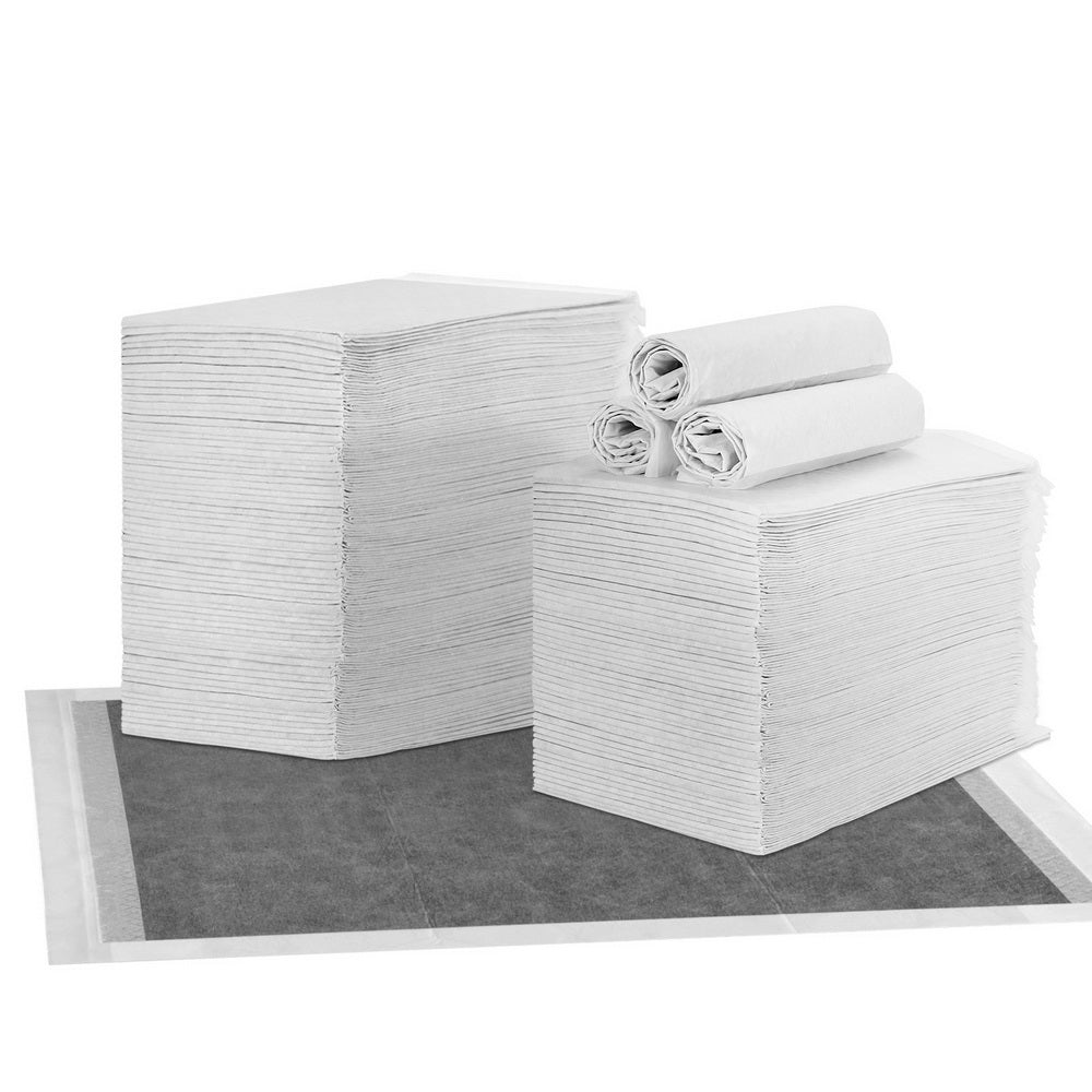 i.Pet Pet Training Pads 200pcs 60x60cm Puppy Dog Toilet Pee Indoor Super Absorbent Grey-Pet Care &gt; Dog Supplies &gt; Dog Training Aids-PEROZ Accessories