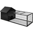 i.Pet Rabbit Cage Hutch 162x60cm Enclosure Metal-Pet Care > Coops & Hutches-PEROZ Accessories
