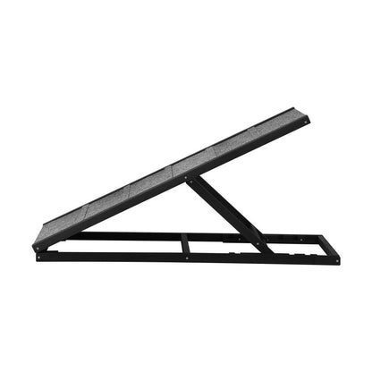 Alopet Dog Pet Ramp Adjustable Height Dogs Stairs Bed Sofa Car Foldable 100cm-Pet Ramps-PEROZ Accessories