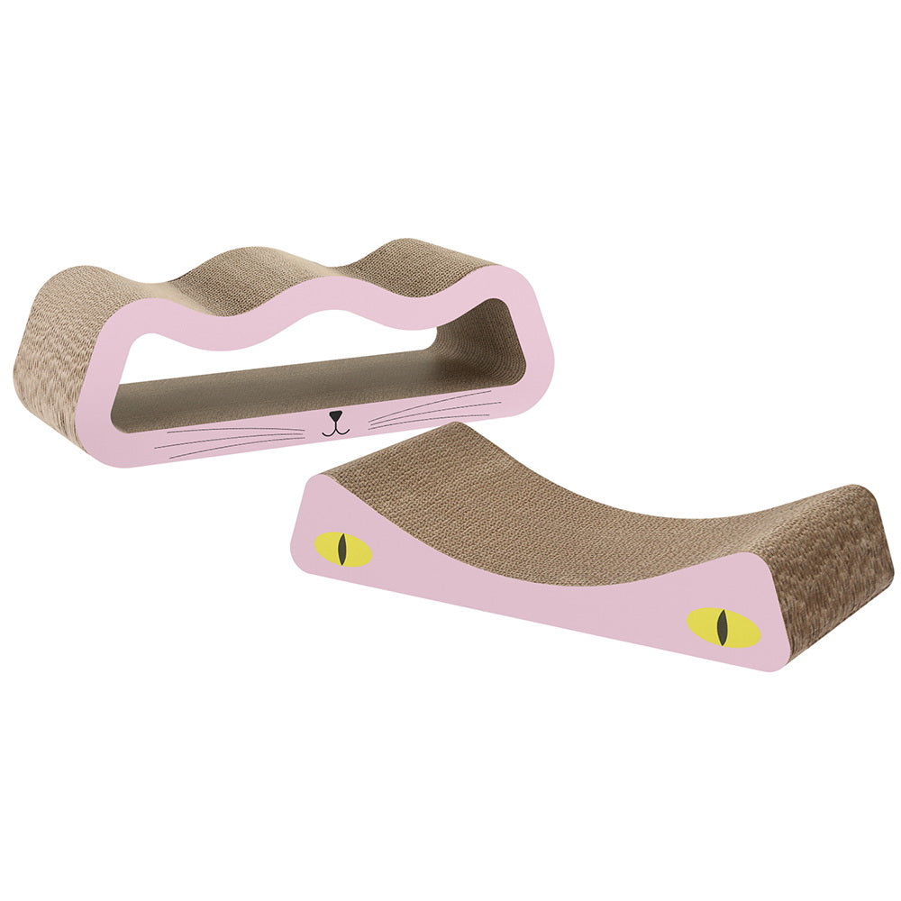 i.Pet Cat Scratching Board Scratcher Cardboard Kitten Indoor Climbing Pad Catnip-Pet Care &gt; Cat Supplies &gt; Cat Scratchers-PEROZ Accessories
