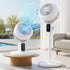 Devanti Pedestal Fan W/ Remote 3 Speed 12H Timer Height Adjustable Cooling Fan-Appliances > Fans > Portable Fans-PEROZ Accessories