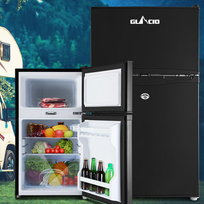 Glacio 90L Portable Fridge Freezer Bar Upright 12V/24V/240V Camping Caravan-Fridges-PEROZ Accessories