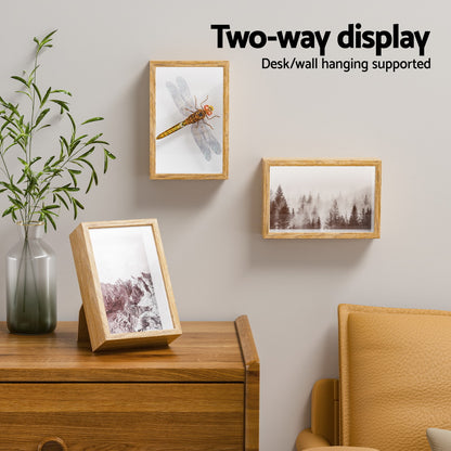 Artiss Photo Frame 3PCS Set 3D-Home &amp; Garden &gt; Decor &gt; Picture Frames-PEROZ Accessories