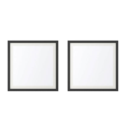 Artiss Photo Frame 2PCS Set Black-Home &amp; Garden &gt; Decor &gt; Picture Frames-PEROZ Accessories