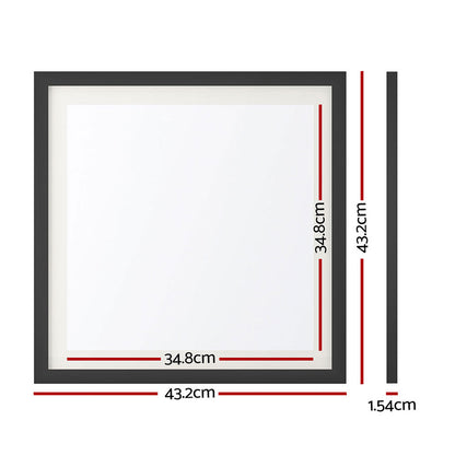 Artiss Photo Frame 2PCS Set Black-Home &amp; Garden &gt; Decor &gt; Picture Frames-PEROZ Accessories