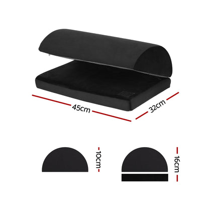 Giselle Memory Foam Footrest Cushion Adjustable Pillow-Home &amp; Garden &gt; Bedding &gt; Pillows-PEROZ Accessories
