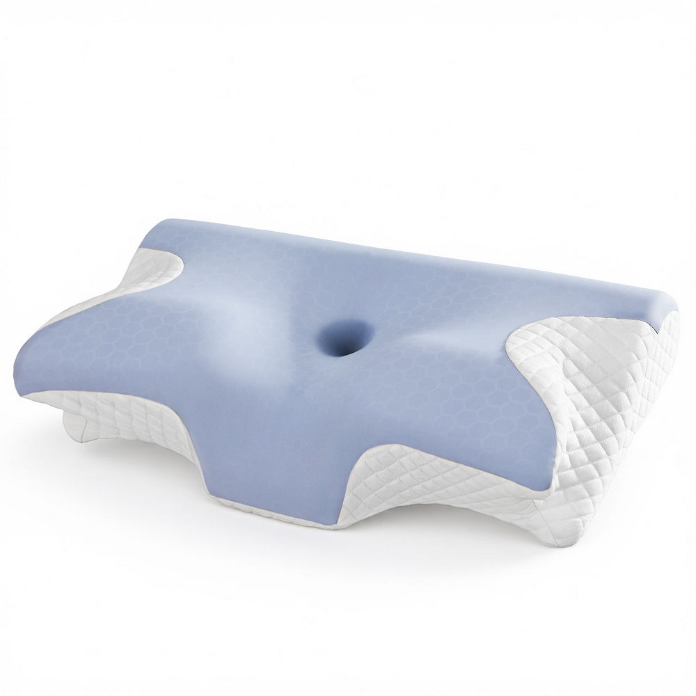 Giselle Bedding Memory Foam Pillow Ergonomic Contour-Home &amp; Garden &gt; Bedding &gt; Pillows-PEROZ Accessories