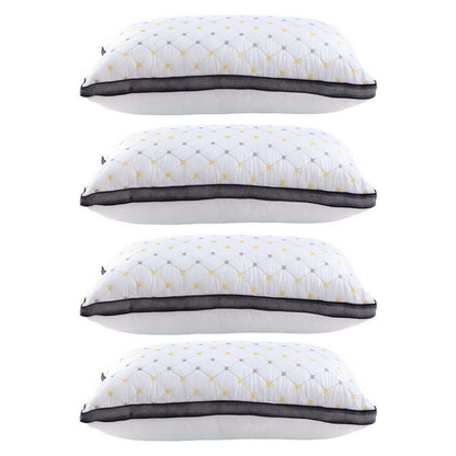 Giselle 4pcs Pillows Microfibre-Home &amp; Garden &gt; Bedding &gt; Pillows-PEROZ Accessories