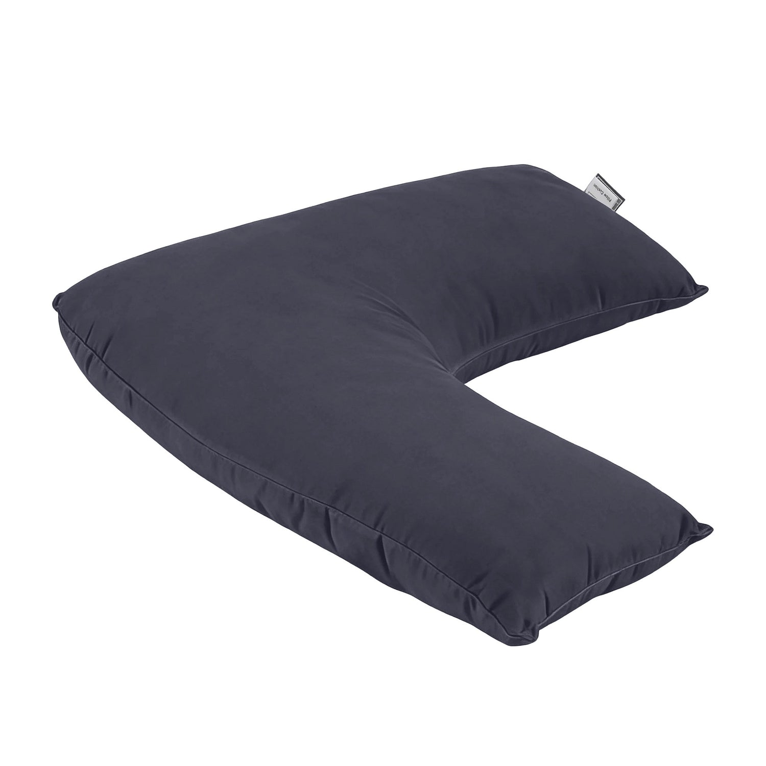 Giselle V Shape Pillow Boomerang Nursing Body Cushion Grey-Home &amp; Garden > Bedding > Pillows-PEROZ Accessories