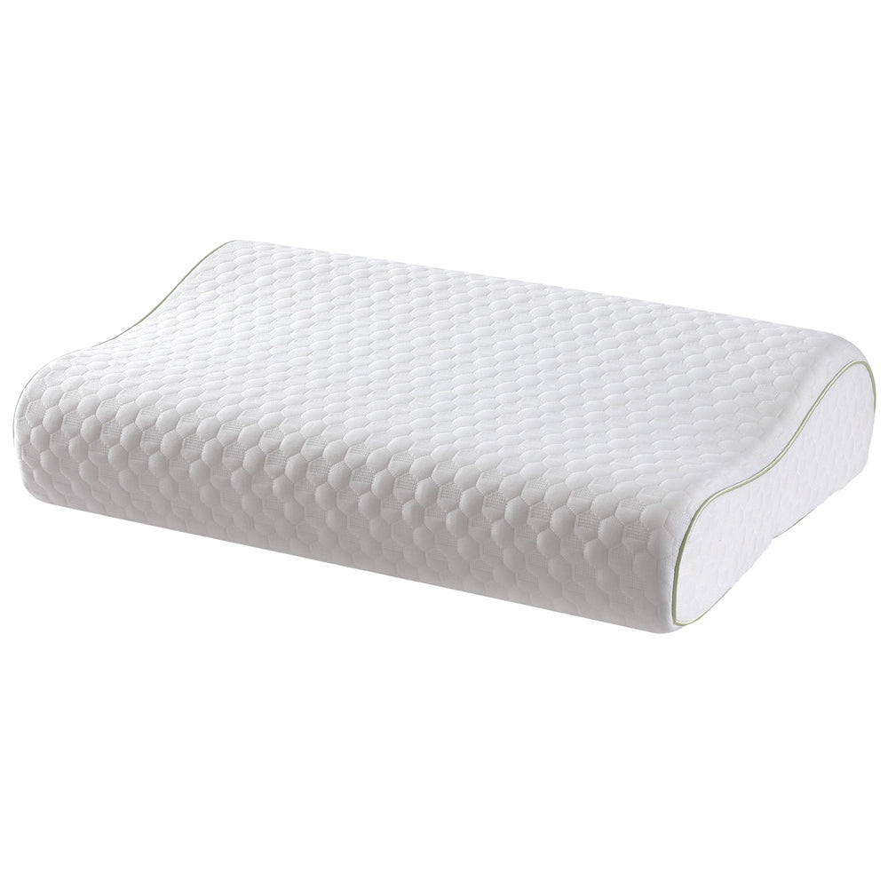 Giselle Memory Foam Pillow Contour Neck-Home &amp; Garden &gt; Bedding-PEROZ Accessories
