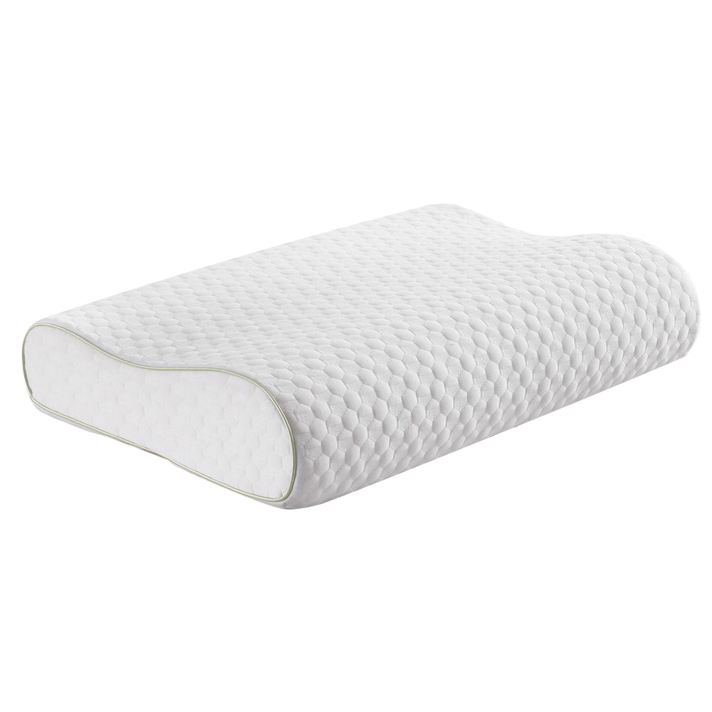 Giselle Memory Foam Pillow Contour Neck-Home &amp; Garden &gt; Bedding-PEROZ Accessories
