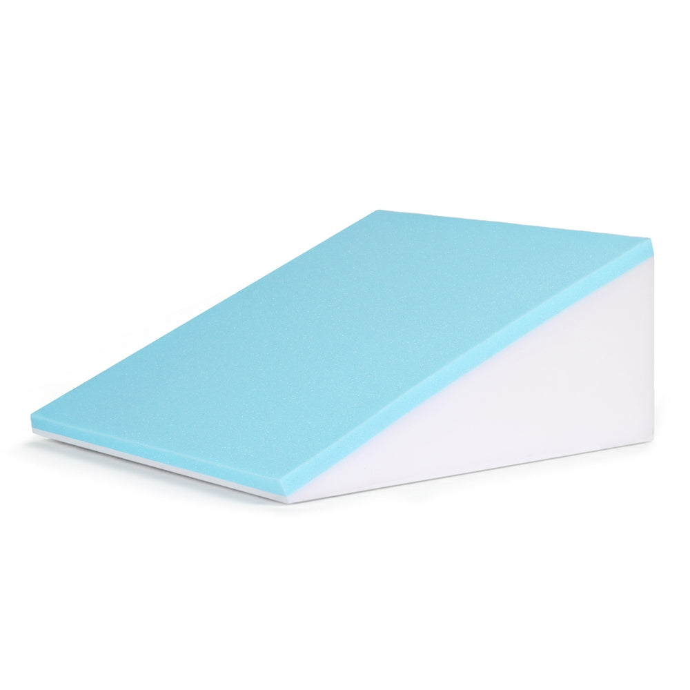 Giselle Bedding Wedge Pillow Grey-Home &amp; Garden &gt; Bedding &gt; Pillows-PEROZ Accessories