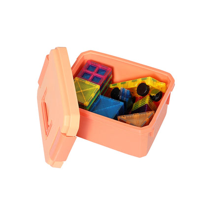Keezi 100pcs Kids Magnetic Tiles Blocks Building Educational Toys Children Gift-Baby &amp; Kids &gt; Baby &amp; Kid&