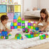 Keezi 120pcs Kids Magnetic Tiles Blocks Building Educational Toys Children Gift-Baby & Kids > Baby & Kid&