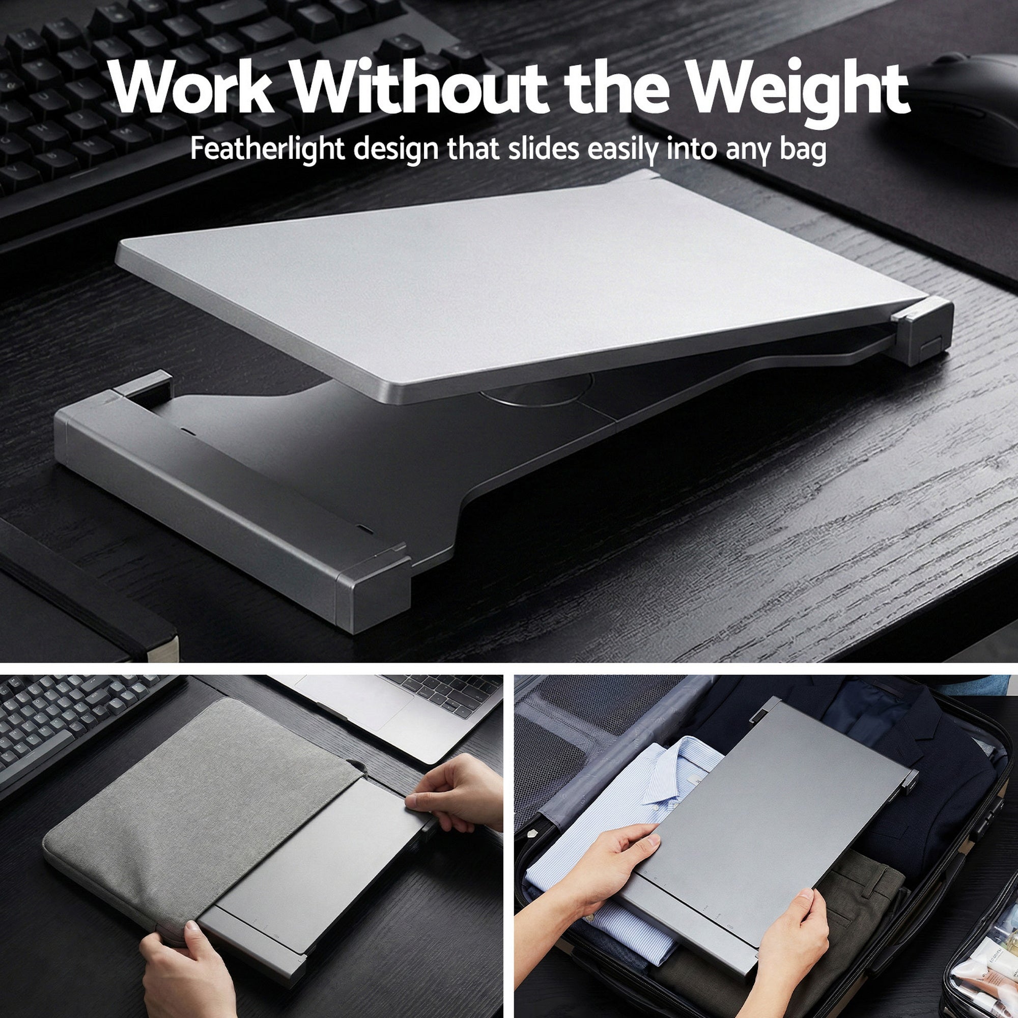 Devanti Portable Monitor Laptop Screen Extender Dual Display 1080P IPS USB C-Electronics > Computer Accessories > Computer Monitors &amp; Accessories-PEROZ Accessories