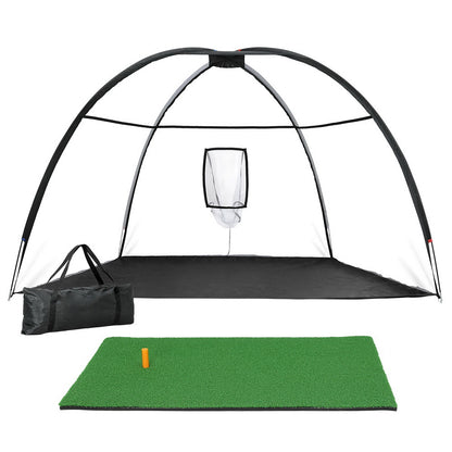 Everfit 3.5m Golf Practice Net with Driving Mat Training Aid Target Hitting-Sports &amp; Fitness &gt; Golf &gt; Golf Training Aids-PEROZ Accessories
