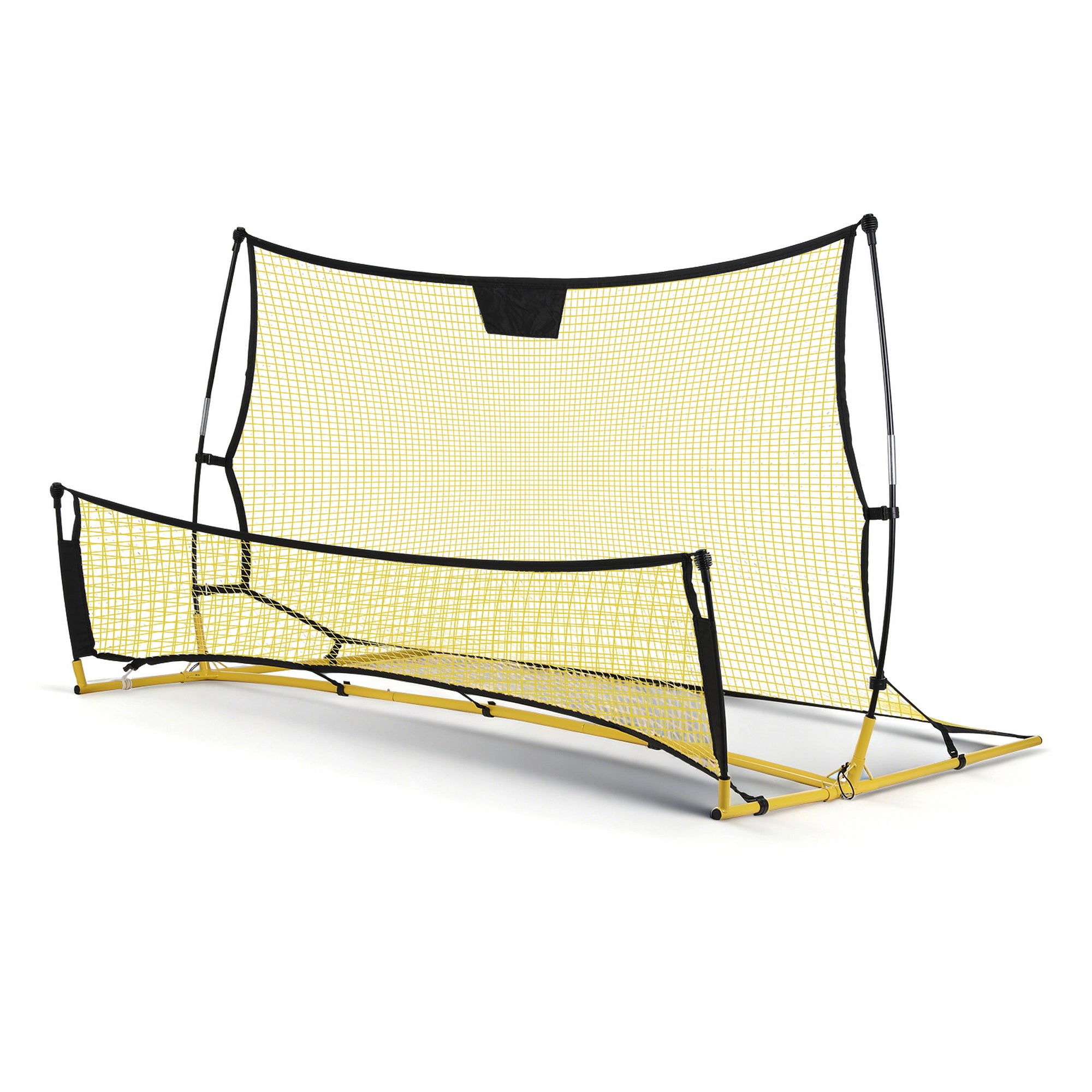 Everfit 2.1m Football Soccer Net Portable Goal Net Rebounder Sports Training Yellow-Sports &amp; Fitness > Ball Sports > Soccer &amp; Soccer Accessories-PEROZ Accessories