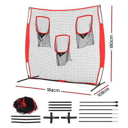 Everfit 1.8m Football Soccer Net Portable Goal Net Training 3 Target Zone-Sports &amp; Fitness &gt; Ball Sports &gt; Soccer &amp; Soccer Accessories-PEROZ Accessories