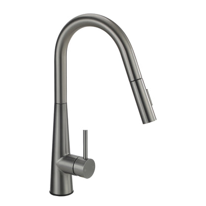 Welba Kitchen Mixer Tap Pull Out Faucet 2-Mode Swivel Grey-Faucet-PEROZ Accessories