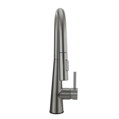 Welba Kitchen Mixer Tap Pull Out Faucet 2-Mode Swivel Grey-Faucet-PEROZ Accessories