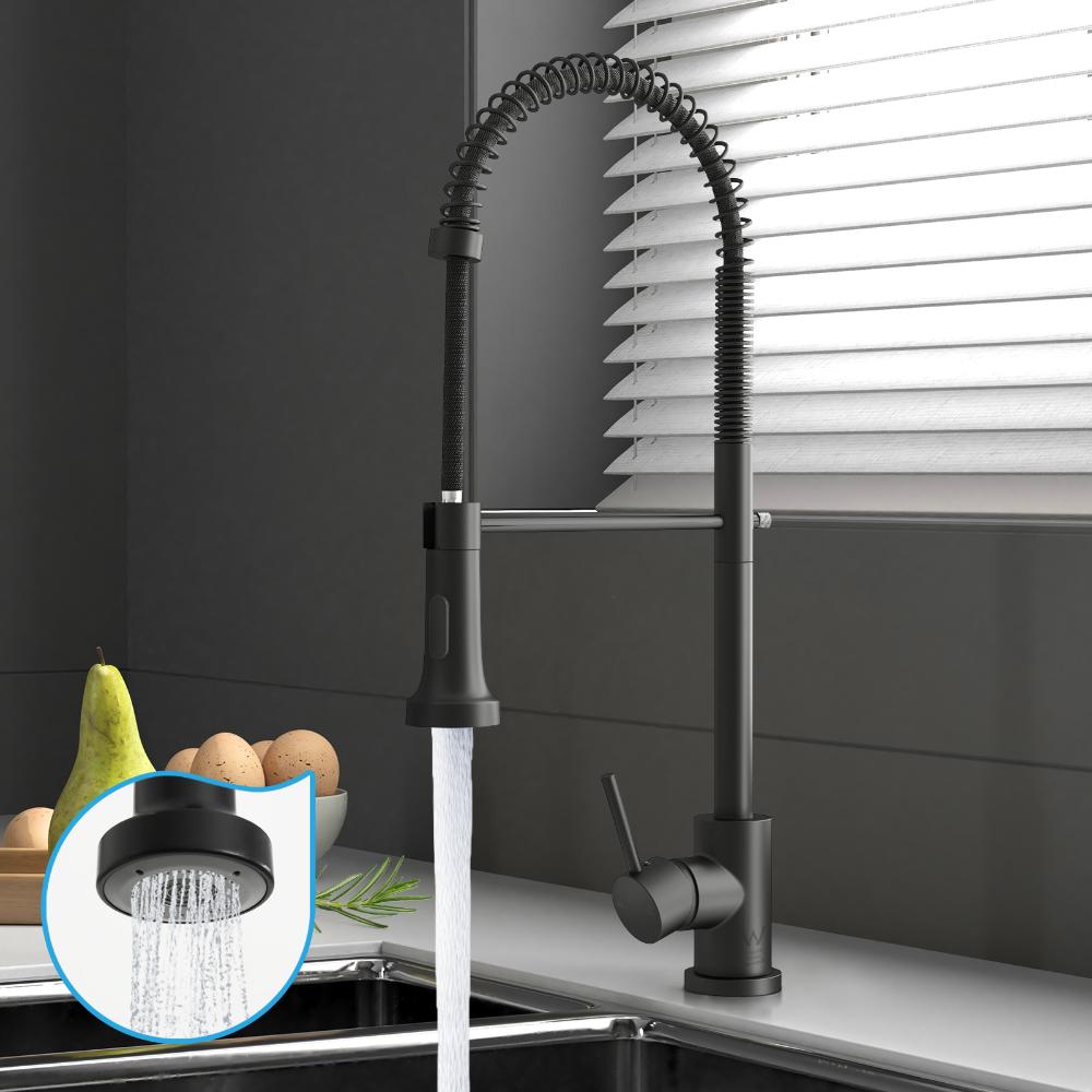 Welba Kitchen Mixer Tap Pull Out Sink Faucet Basin Brass Swivel 2 Modes WELS-Faucet-PEROZ Accessories