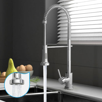 Welba Kitchen Mixer Tap Pull Out Sink Faucet Basin Swivel 2 Modes WELS Chrome-Faucet-PEROZ Accessories