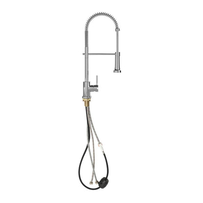 Welba Kitchen Mixer Tap Pull Out Sink Faucet Basin Swivel 2 Modes WELS Chrome-Faucet-PEROZ Accessories