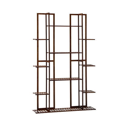 Livsip Plant Stand 7-tier Planter Shelf Bamboo-Plant Stand-PEROZ Accessories