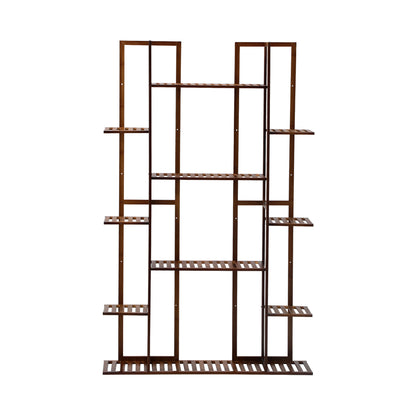 Livsip Plant Stand 7-tier Planter Shelf Bamboo-Plant Stand-PEROZ Accessories