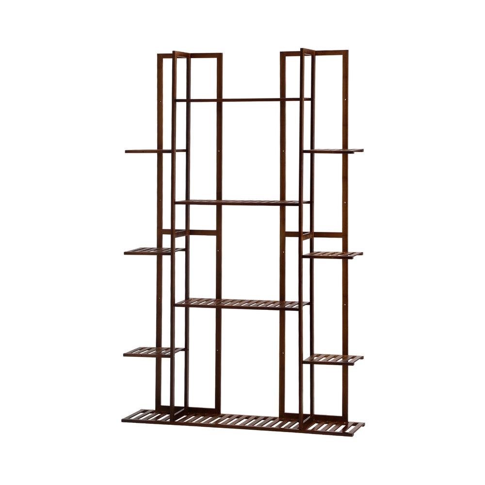 Livsip Plant Stand 7-tier Planter Shelf Bamboo-Plant Stand-PEROZ Accessories