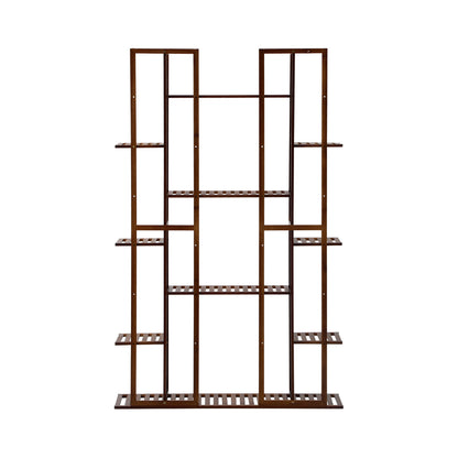 Livsip Plant Stand 7-tier Planter Shelf Bamboo-Plant Stand-PEROZ Accessories