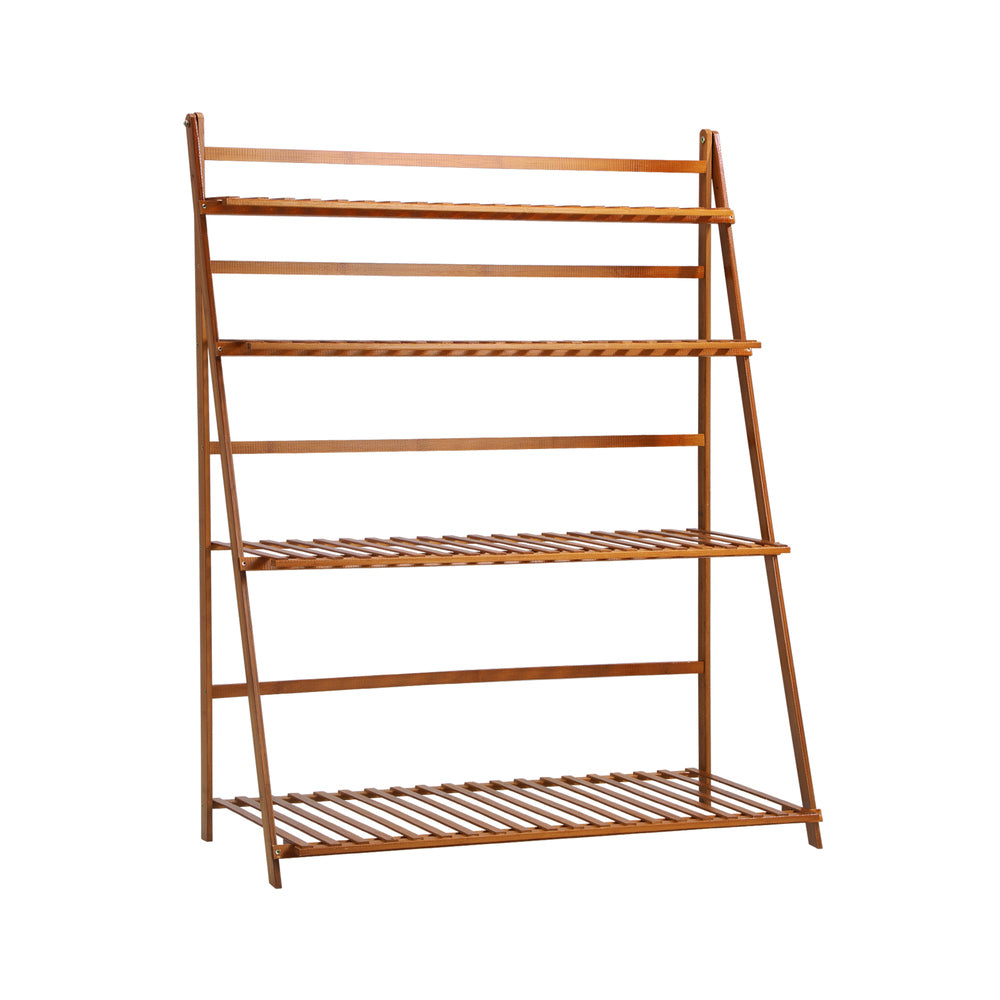 Livsip Plant Shelf Rack Display Stand 4-tier Indoor Outdoor-Plant Stand-PEROZ Accessories