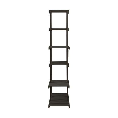 Livsip Plant Stand Outdoor Indoor 6 Tiers Flower Pots Rack Corner Shelf Black-Plant Stand-PEROZ Accessories