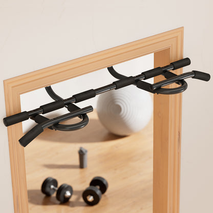 Everfit Pull Up Bar 104CM Doorway Chin Up Horizontal Bar Gym-Sports &amp; Fitness &gt; Exercise, Gym &amp; Fitness &gt; Gymnastics-PEROZ Accessories